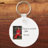 Einfach Foto-Memorysatz hinzufügen Schlüsselanhänger (Vorderseite)