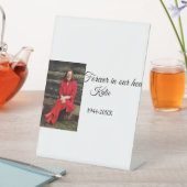 Einfach Foto-Memorysatz hinzufügen Sockelschild (In Situ)