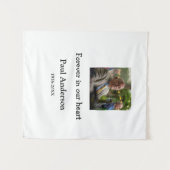 Einfach Foto-Memorysatz hinzufügen Wandteppich (Vorderseite (Horizontal))