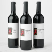 Einfach Foto-Memorysatz hinzufügen Weinetikett (Flaschen)