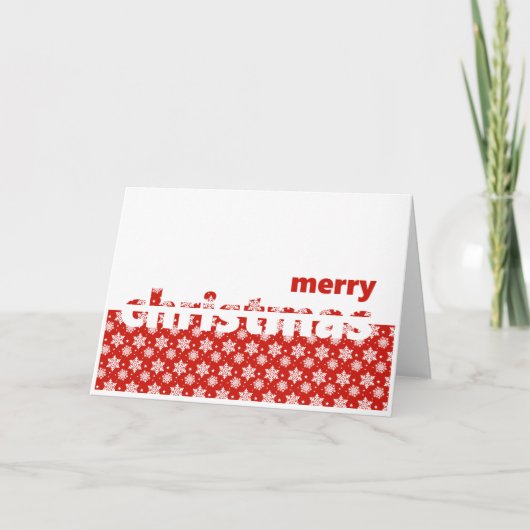 Einfach frohe Weihnachten (Vorderseite)