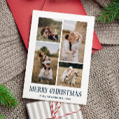 Einfach frohe Weihnachten 4 Foto Collage | BLAUE