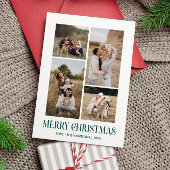 Einfach frohe Weihnachten 4 Foto Collage | GREEN