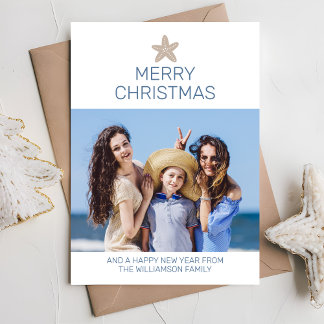 Einfach frohe Weihnachten Moderner Foto Strand