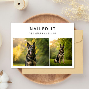 Einfach Funny Hund 2 Foto Nails Weihnachten