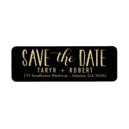 Einfach für immer EDITABLE FARBEN Save the Date Et (Vorne)