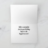 **EINFACH FÜR SIE GRANDDAUGHTER** GEBURTSTAG IST B KARTE (Innenseite)