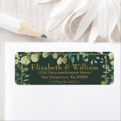 Einfach Garden Floral Greenerity Rücksendeadresse (Insitu)