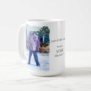 Einfach gefrorene Ameisen auskühlen Kaffeetasse