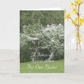 Einfach & Gekümmert, Pastor-Wertkarte Karte (Gelbe Blume)