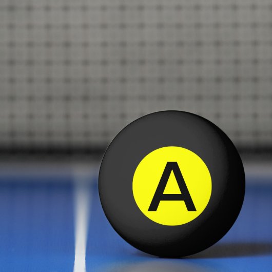 Einfach gelbe Farbe Tischtennisball (Netto)