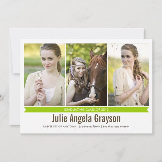 Einfach Genius 4 Foto Abschluss Ankündigung (Vorderseite)