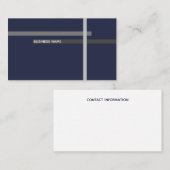 einfach geometrisch visitenkarte (Vorne/Hinten)