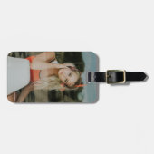 EINFACH! Gepäcktag - Personalisiert - Bild hinzufü Gepäckanhänger (Vorderseite horizontal)