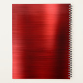 Einfach gepinseltes Metallisches Ruby Red Classic  Planer (Rückseite)