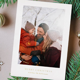 einfach gerahmt   Foto-Collage   Frohe Weihnachten Folien Feiertagskarte