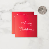 Einfach gesagt das Beste Mitteilungskarte (Vorderseite/Rückseite Beispiel)