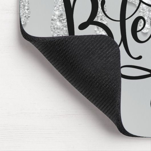 Einfach gesegnet mousepad (Ecke)