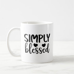 Einfach gesegnete Kaffee-Tasse Kaffeetasse