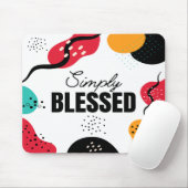 Einfach gesegnete Maus-Pad Mousepad (Mit Mouse)