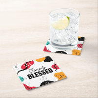 Einfach gesegneter Paper-Untersetzer