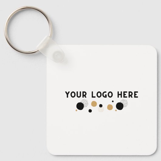 EINFACH GESTOCHEN | QR Code Business Card MODERN E Schlüsselanhänger (Vorderseite)