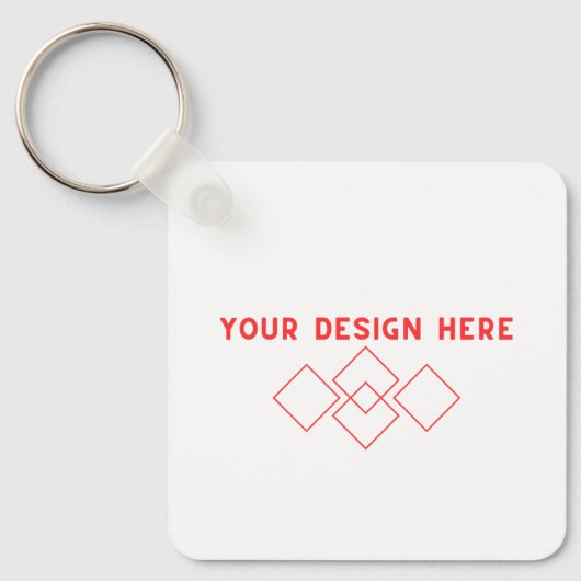 EINFACH GESTOCHEN | QR Code Business Card NO PAPIE Schlüsselanhänger (Vorderseite)