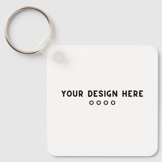 EINFACH GESTOCHEN | QR Code-FINANZIERUNGSDIENSTE F Schlüsselanhänger (Vorderseite)