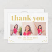 Einfach Glücklich bearbeitbare Farbe Vielen Dank P Postkarte (Vorne/Hinten)