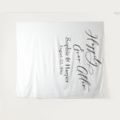 Einfach glücklich immer nach dem Foto Hintergrund Wandteppich (Vorderseite (Horizontal))