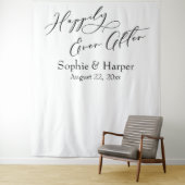 Einfach glücklich immer nach dem Foto Hintergrund Wandteppich (Beispiel)