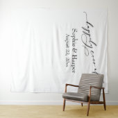 Einfach glücklich immer nach dem Foto Hintergrund Wandteppich (Beispiel (Horizontal))