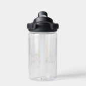 Einfach Glücklich Trinkflasche (Rückseite)