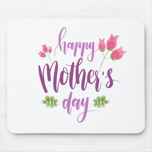 Einfach glücklicher Muttertag | Mousepad (Vorne)