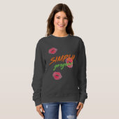 EINFACH GORGEOUS SWEATSHIRT (Vorne ganz)