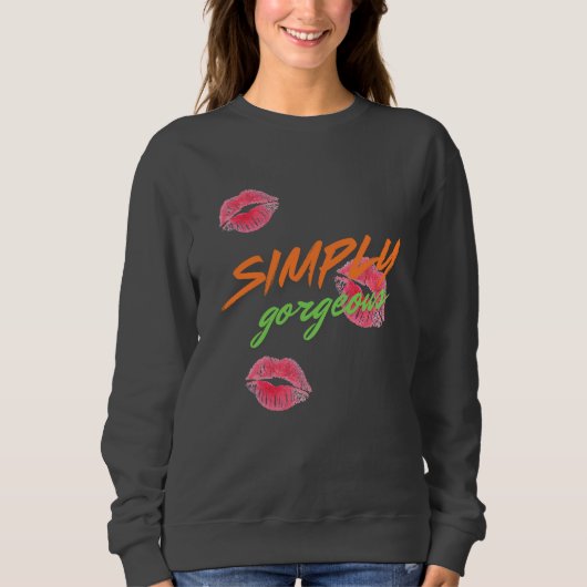 EINFACH GORGEOUS SWEATSHIRT (Vorderseite)