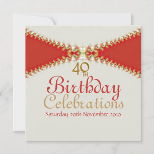 Einfach Grand Age Birthday Einladung