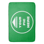 EINFACH! Große Badematte - Custom (Vorderseite Vertikal)