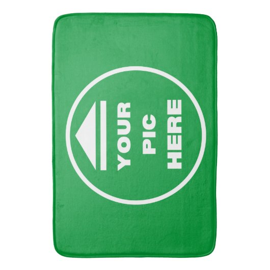 EINFACH! Große Badematte - Custom (Vorderseite Vertikal)