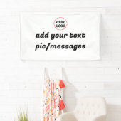Einfach grün funkelnder Glitzer mit Ihrer Logo-Num Banner (Insitu)
