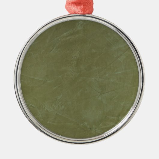 Einfach Grün Ornament Aus Metall (Vorne)