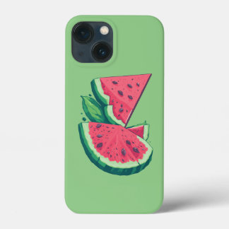 Einfach grün und rosa Wassermelone Frische Pasta m Case-Mate iPhone Hülle
