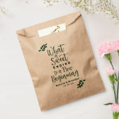 Einfach grün Verlasse, was eine süße Hochzeit bede Geschenktütchen (Versiegelt)