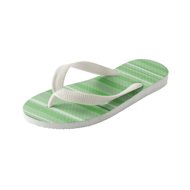 Einfach grüne Low Top Schuhe Kinderbadesandalen (Schrägansicht)