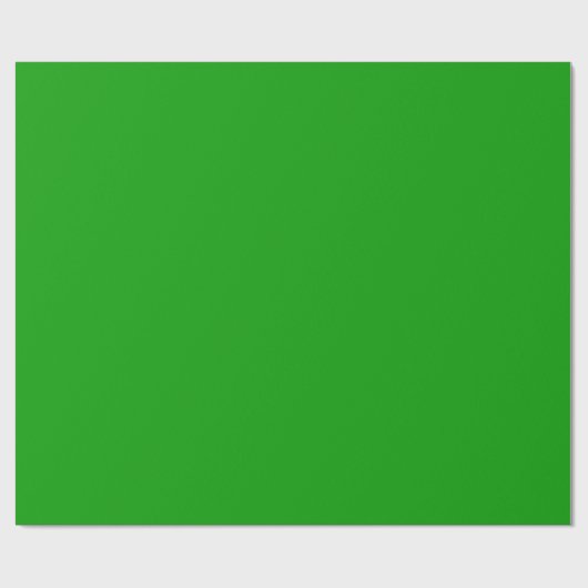 Einfach grüne Solid Color Geschenkpapier (Flach)