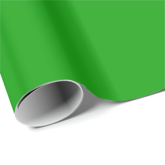 Einfach grüne Solid Color Geschenkpapier (Rolleneckpunkt)