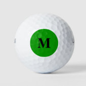 Einfach grüne Solid Color Golfball (Vorderseite)