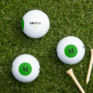 Einfach grüne Solid Color Golfball