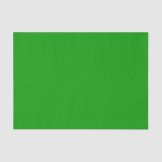 Einfach grüne Solid Color Seidenpapier (Vorderseite)