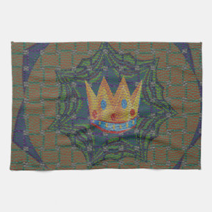 Einfach halten: The Royal Clarity Musterdesign Handtuch